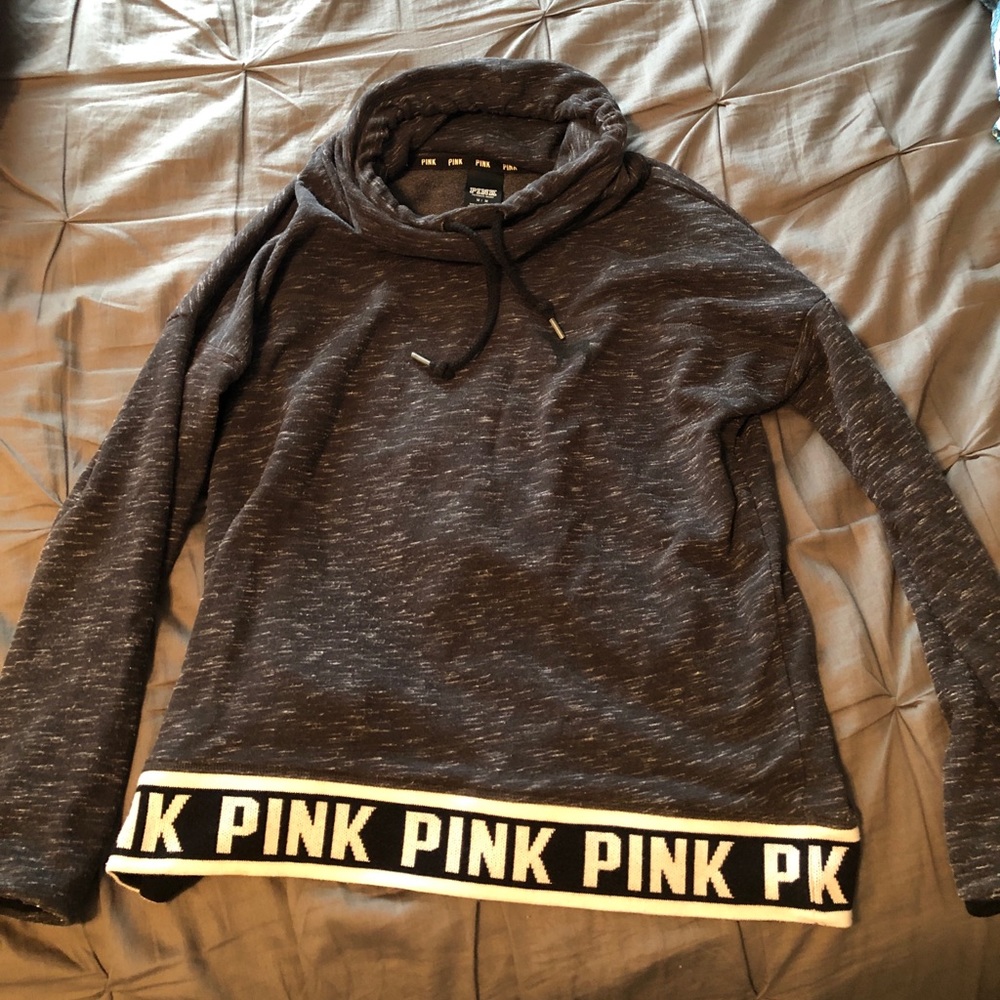 PINK Cowl Neck Sweatshirt
